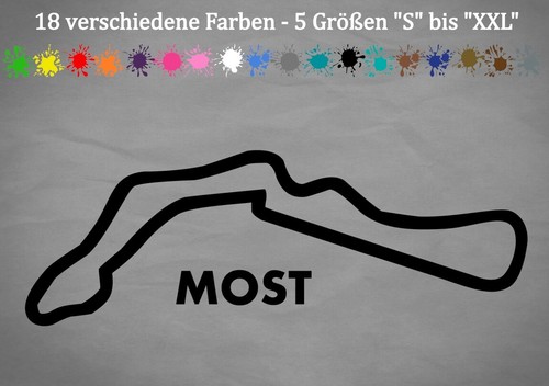 Most rennstrecke sticker - rennstrecke,