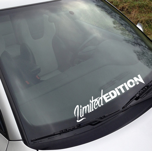Limited edition aufkleber - limited,