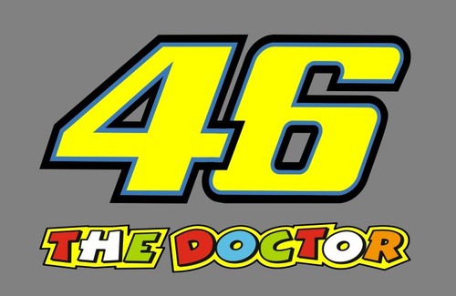 Aufkleber startnummer 46 - aufkleber,