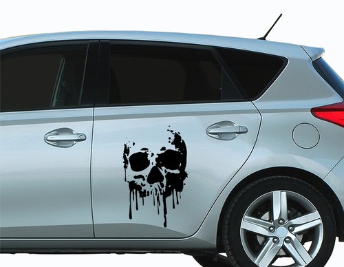 Autoaufkleber skull blood - autoaufkleber,
