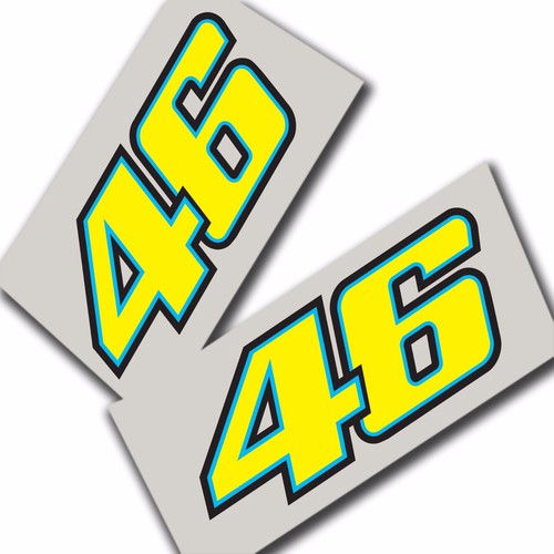 Rossi motorrad aufkleber - rossi,
