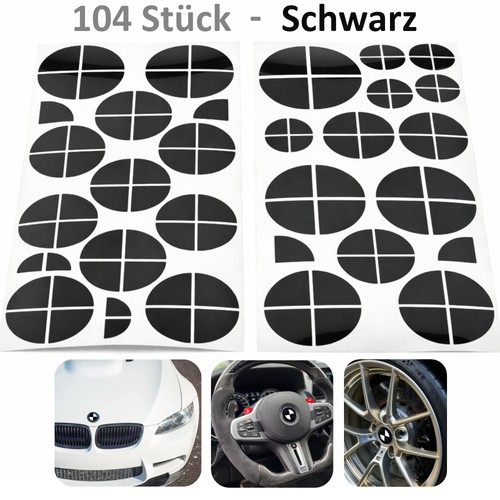 Bmw emblem aufkleber vinyl - bmw, 104