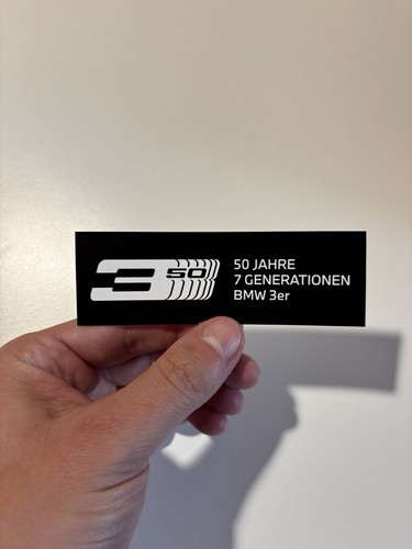 Bmw sticker aufkleber 50 - bmw, „50