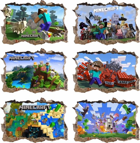 Minecraft sticker 140cm - minecraft,