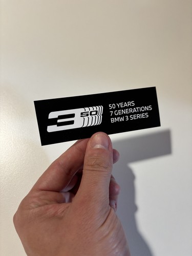 Bmw sticker aufkleber 50 - sticker, „50