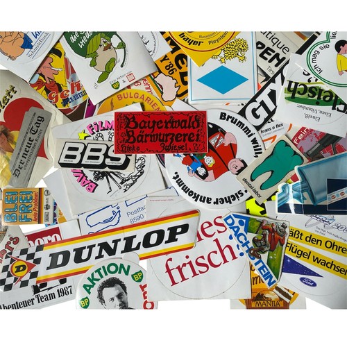 Aufkleber sticker 80er - 80er, 90er